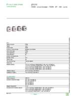 Datasheet for Schneider Electric 21111, EAN: 3303430211112