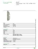 Datasheet for Schneider Electric 21117, EAN: 3303430211174