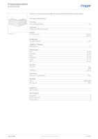 Datasheet for Hager R30229016, EAN: 4012740020039