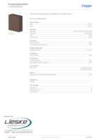 Datasheet for Hager LF1501568014, EAN: 4012740020695
