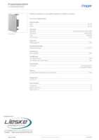 Datasheet for Hager LF3004567030, EAN: 4012740021241