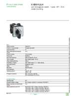 Datasheet for Schneider Electric K1B001ULH, EAN: 3389110978520