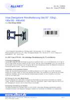 Datasheet for Allnet Vesa-2P100400, EAN: 4038816243652