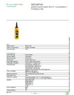 Datenblatt zu Schneider Electric XACA47141, EAN: 3389110835649