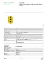 Datenblatt zu Schneider Electric XALK05, EAN: 3389110127348