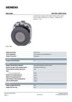 Datenblatt zu Siemens 3SU10610JB700AA0, EAN: 4011209966703
