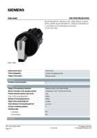 Datasheet for Siemens 3SU10022BL600AA0, EAN: 4011209955370