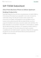 Datasheet for Yealink 1301220, EAN: 6938818322806