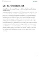 Datasheet for Yealink 1301227, EAN: 6938818322837