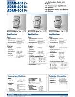 Datasheet for Advantech ADAM-4019-AE