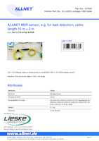 Datasheet for Allnet ALL445X-Leckage-15M-Cable, EAN: 4038816148681