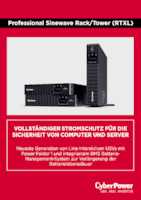 Datasheet for CyberPower PR3000ERTXL2UACN, EAN: 4711027797908