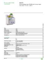 Datasheet for Schneider Electric 56173, EAN: 3303430561736