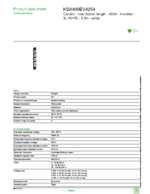 Datasheet for Schneider Electric KSA400EV4254, EAN: 3606480004919