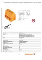 Datasheet for Weidmüller 1716090000, EAN: 4008190365387