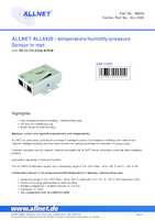 Datasheet for Allnet ALL4429, EAN: 4038816006202
