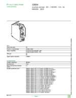 Datasheet for Schneider Electric 33004, EAN: 3303430330042