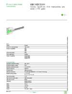 Datasheet for Schneider Electric KBC10DCS101, EAN: 3606480002113
