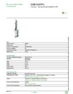 Datenblatt zu Schneider Electric KNB160ZFPU, EAN: 3606480006401