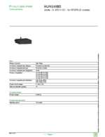 Datenblatt zu Schneider Electric RUW240BD, EAN: 3389119403320