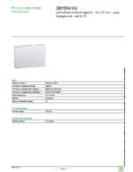 Datasheet for Schneider Electric ZBYD06102, EAN: 3389110974379