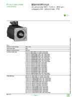 Datasheet for Schneider Electric BSH1003P01A2A, EAN: 3389118140066