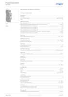Datasheet for Hager SFL116, EAN: 3250615510716