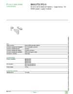 Datasheet for Schneider Electric BMXXTSCPS10, EAN: 3595863920222