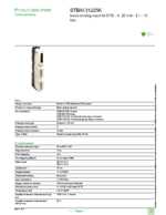 Datenblatt zu Schneider Electric STBACI1225K, EAN: 3595863948387