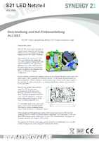 Datasheet for Synergy 21 ALL1082, EAN: 4038816979414
