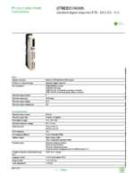 Datasheet for Schneider Electric STBDDO3600K, EAN: 3595863949339