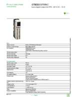 Datasheet for Schneider Electric STBDDO3705KC, EAN: 3595863933000