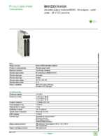 Datasheet for Schneider Electric BMXDDO6402K, EAN: 3595863910490