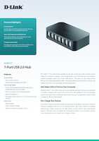 Datasheet for D-Link DUB-H7/E, EAN: 0790069252389