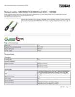 Datasheet for Phoenix Contact 1407502, EAN: 4046356778121