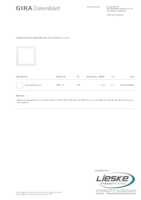 Datenblatt zu Gira 0289112, EAN: 4010337044857