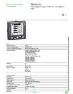 Datasheet for Schneider Electric TRV00121, EAN: 3606480025389