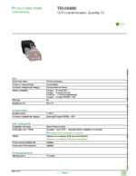 Datasheet for Schneider Electric TRV00880, EAN: 3606480025358