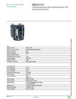 Datasheet for Schneider Electric ZB5AZ1015, EAN: 3389119037723