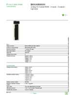 Datasheet for Schneider Electric BMXAMM0600, EAN: 3595863966268