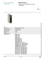 Datasheet for Schneider Electric BMXART0814, EAN: 3595863966794