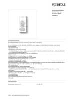 Datasheet for Siedle 200044423-00, EAN: 4015739444236