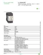 Datenblatt zu Schneider Electric LC1D40A3F7, EAN: 3389119408578