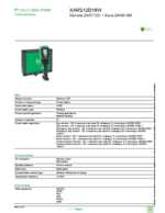 Datasheet for Schneider Electric XARS12D18W, EAN: 3606480610332