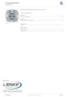 Datasheet for Berker 48141404, EAN: 4011334543183
