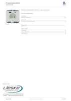 Datasheet for Berker 48147009, EAN: 4011334543459