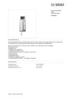 Datasheet for Siedle 200044583-00, EAN: 4015739445837