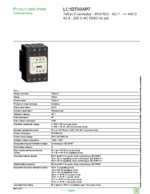 Datasheet for Schneider Electric LC1DT60AP7, EAN: 3389119409308