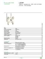 Datasheet for Schneider Electric LXD3P7, EAN: 3389119410427