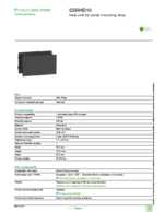 Datasheet for Schneider Electric SSRHD10, EAN: 3606480580246